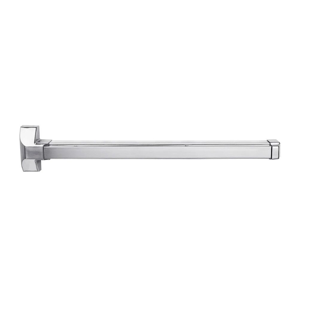 Barra Antipânico 1 Ponto Travamento Touch Inox Escovado